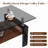 Tempered Glass Tabletop Rectangle Coffee Table