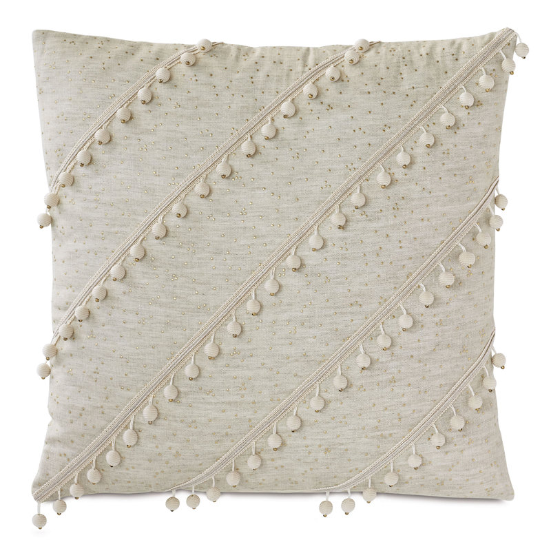 Marceau Linen Square Pillow Cover & Insert