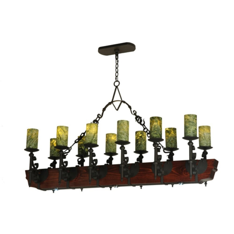 Tudor 12 - Light LED Pendant