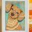 Schatzi brown, impression sur toile tendue-20179634-72702732-72702749