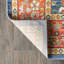 Tapis moderne prune / terre cuite Eglinton-617177257