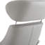 Fauteuil inclinable pivotant en cuir véritable de 31 po de largeur avec repose-pieds Dillon-114180345