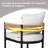 7-Piece Wicker Dining Set With Detachable All-Steel Frame Table-515697093