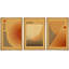 «Classical Artwork Mid Century Modern Boho Bauhaus», reproduction sur toile 3 pièces-91874954-91874955