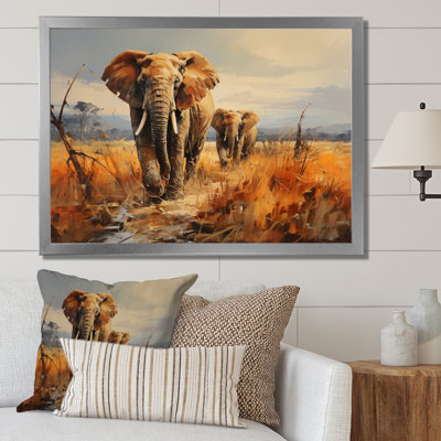 " Elephant Wandering Giants I "