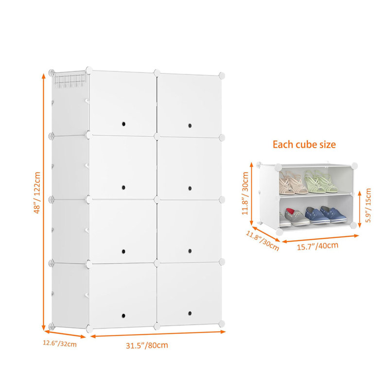 28 Pair Shoe Rack