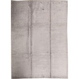 Geometric Area Rug in Gray