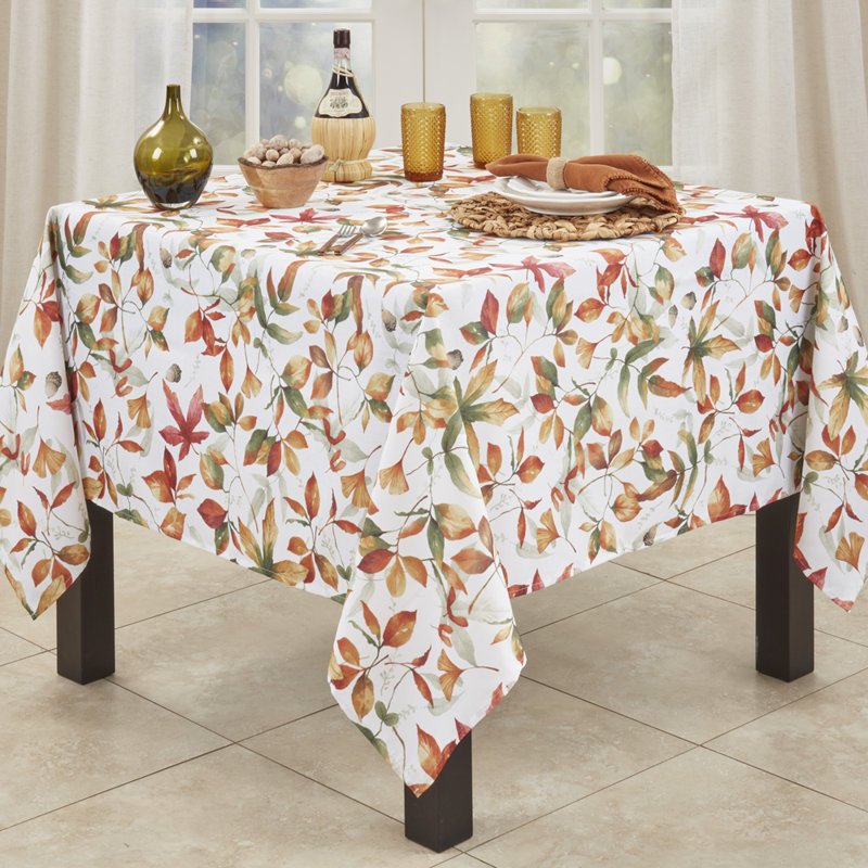 Lilburn Fall Leaf Tablecloth, 70" L x 70" W