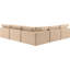 Canapé modulaire réversible en velours Hripsik-87141418