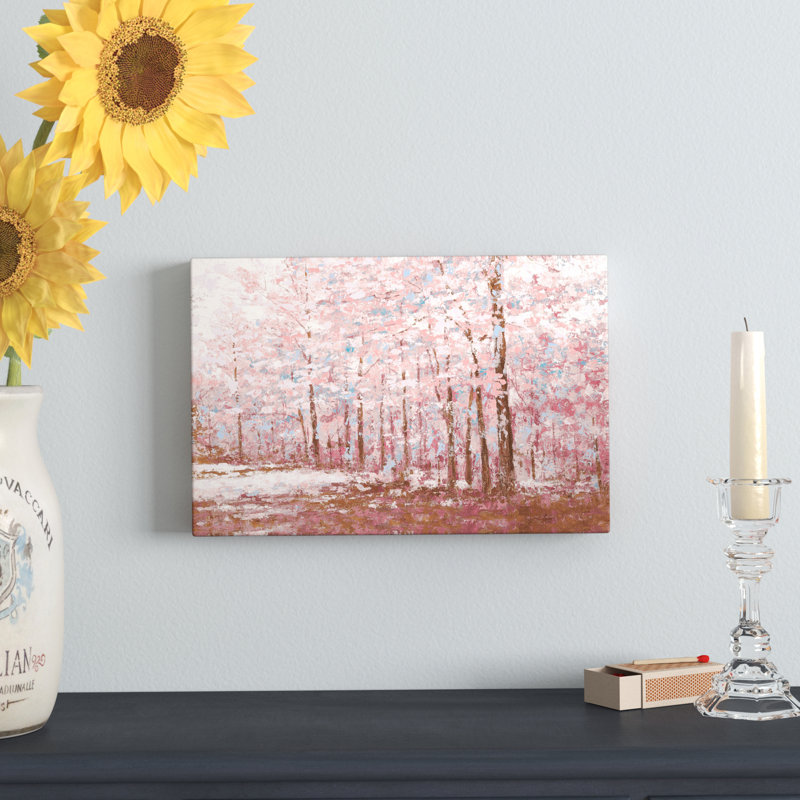 " Cherry Blossom Road ", 8" H x 12" W