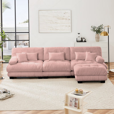 Luxurious Oversized Sectional Sofa for Living Room, Offering Supreme Comfort and Style