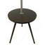 57" Round Sofa Side Table W/ Lamp And Power Station