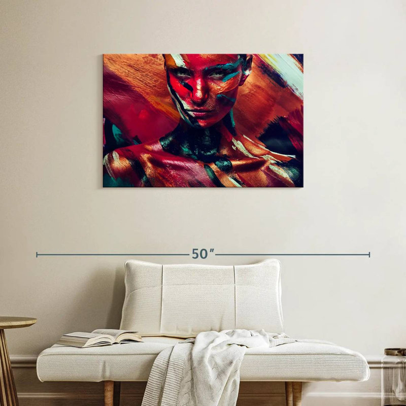 Senne Amazon Female Portrait, 24" H x 36" W