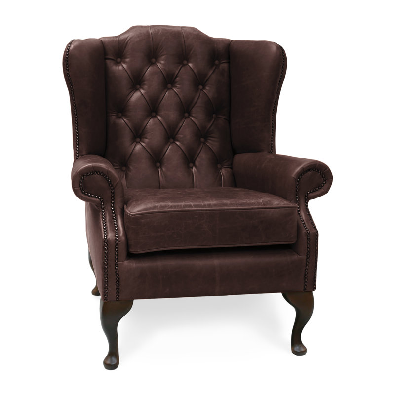 Dellaquila Upholstered Accent Chair, Red