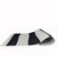 Tapis rayé blanc / bleu marine Lucene-435017502
