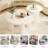 Modern Coffee Table Set Of 2, Round Coffee Table With Cylindrical Leg Design And 1 End Table
