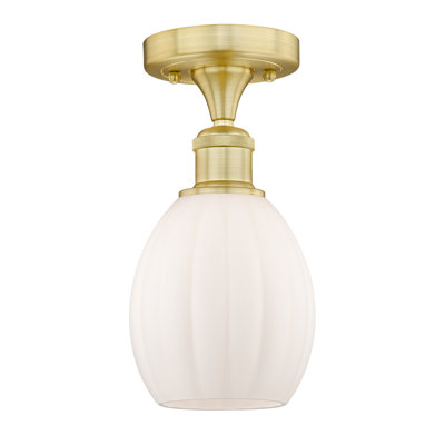 Berl Glass Semi Flush Mount