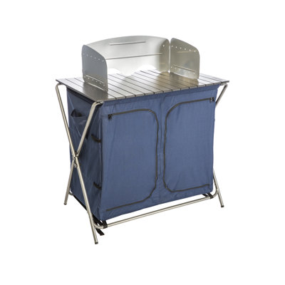 Solid Wood Top Prep Table