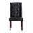 Toshia 1'' H Tufted Upholstered Dining Chair-652636451