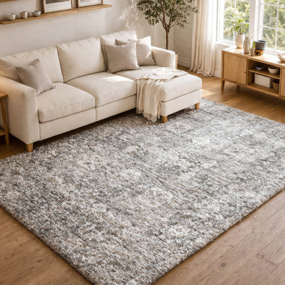Tapis à poil long de qualité supérieure lavable à la machine ADS637