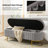 Ferdinand Modern Upholstered Storage Bench with Metal Legs-1110219862-1137073337