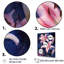 Pétales de lis roses et bleus sur toile-1059910588-1059910583