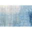 Tapis bleu et bleu clair de haute qualité noué à la main-500048979