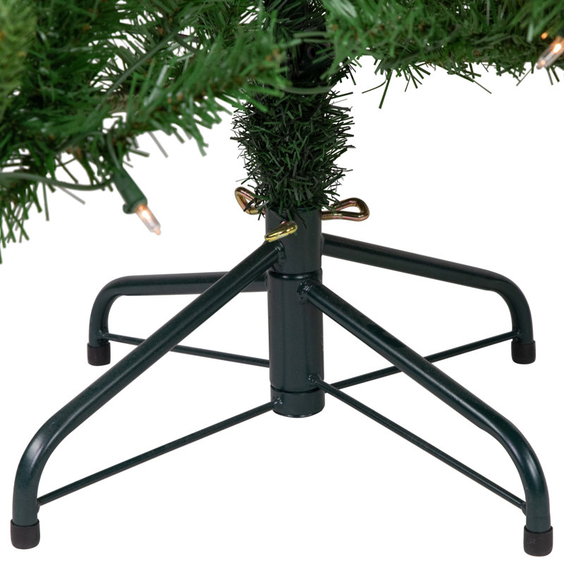 Lighted Artificial Fir Christmas Tree