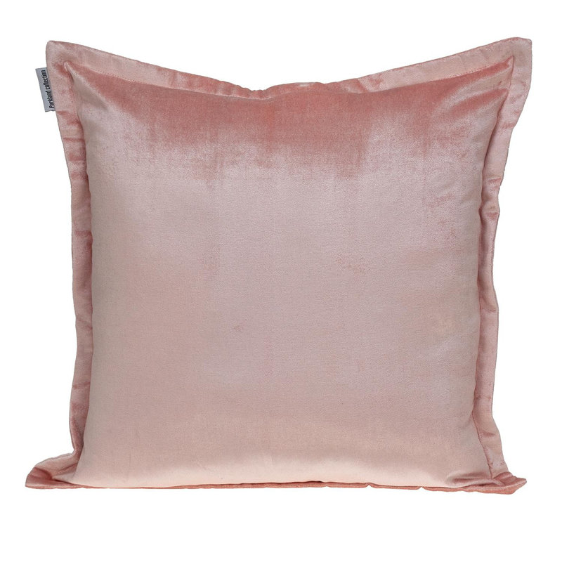 Coussin décoratif de couleur unie Soft Touch 1, 24 po x 24 po, Rose