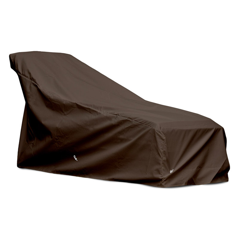KoverRoos®III Outdoor Patio Chaise Lounge Cover, 32" H x 34" W x 73" D, Gray, Polymer
