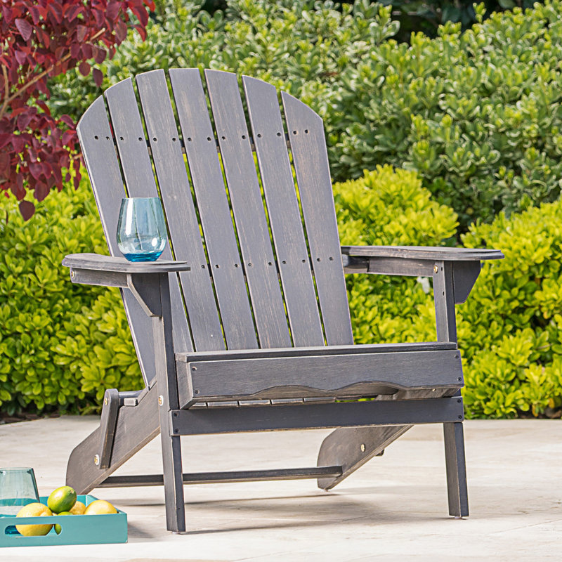 Adirondack Chair, Dark Gray