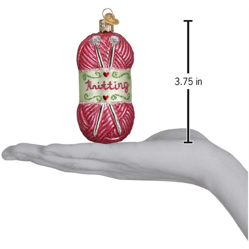 Ornement en verre soufflé Old Christmas
