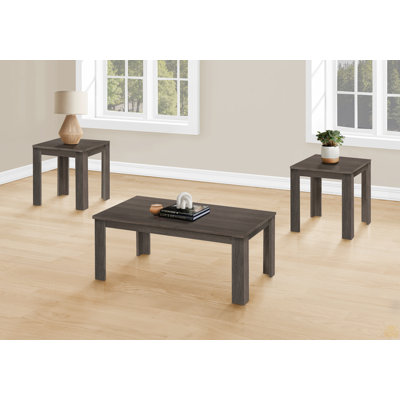 Table Set, 3Pcs Set, Coffee, End, Side, Accent