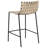 Laimonas Upholstered Counter Stool with Metal Frame-2080725900-2060435086