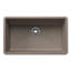 Precis SILGRANIT 32" L X 19" W Super Single Undermount Kitchen SInk-36071243