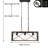 Remon 3 - Light Dimmable Kitchen Island Rectangle/Square Chandelier-2063691885