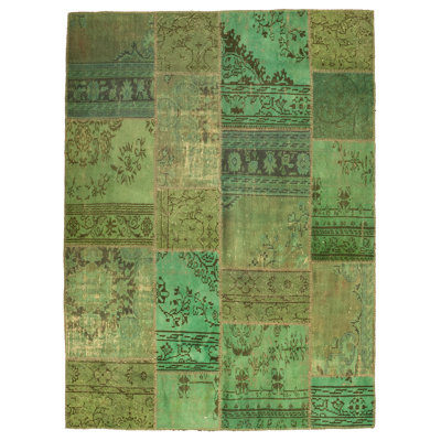 One-of-a-Kind 6' X 8'1" Wool Area Rug in Green