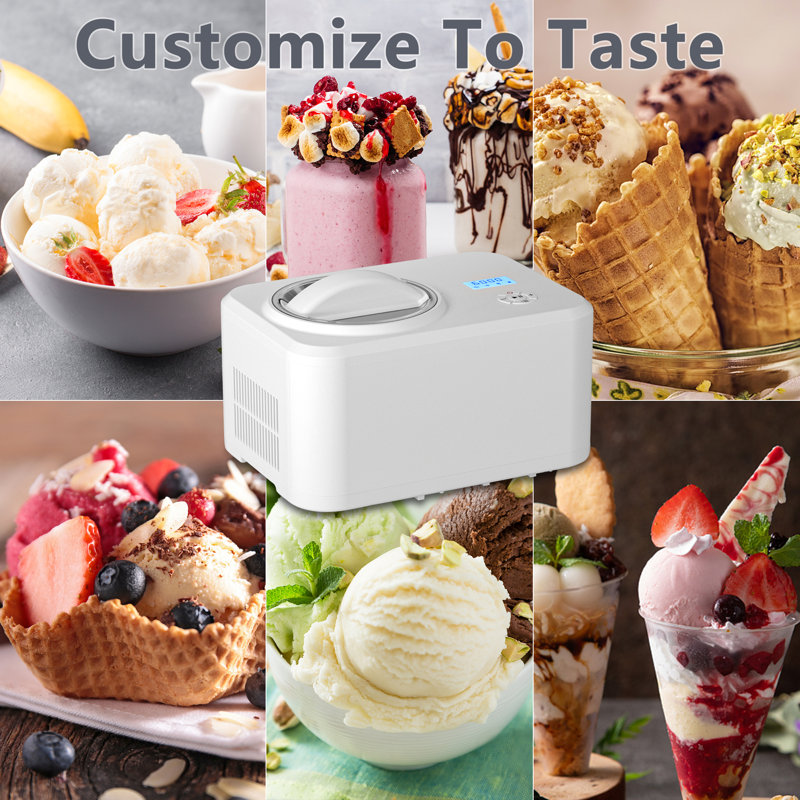 Ice Cream And Gelato Maker Machine, Cream