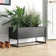 Dekker Metal Elevated Planter with Fabric Liner Insert