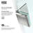 Piedmont 36" W x 36" D x 73" H Hinged Frameless Shower Enclosure with 3/8  Clear Glass-99200863