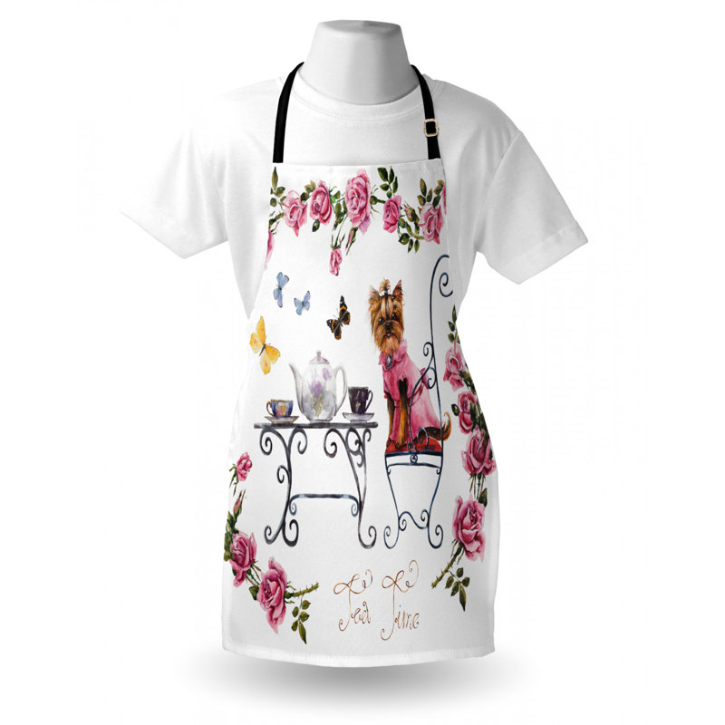 Floral Bib Apron