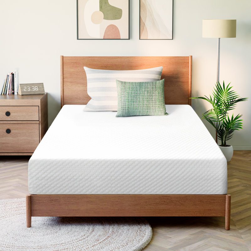Matelas moyen en mousse viscoélastique 10 ", Grand lit