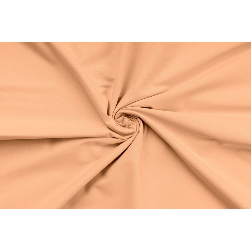Ensemble de housse de couette Ranforce, Orange pale, Twin Duvet Cover + 1 Pillowcase