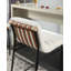 Chaise à hauteur de comptoir Lahni Boucle-18756530