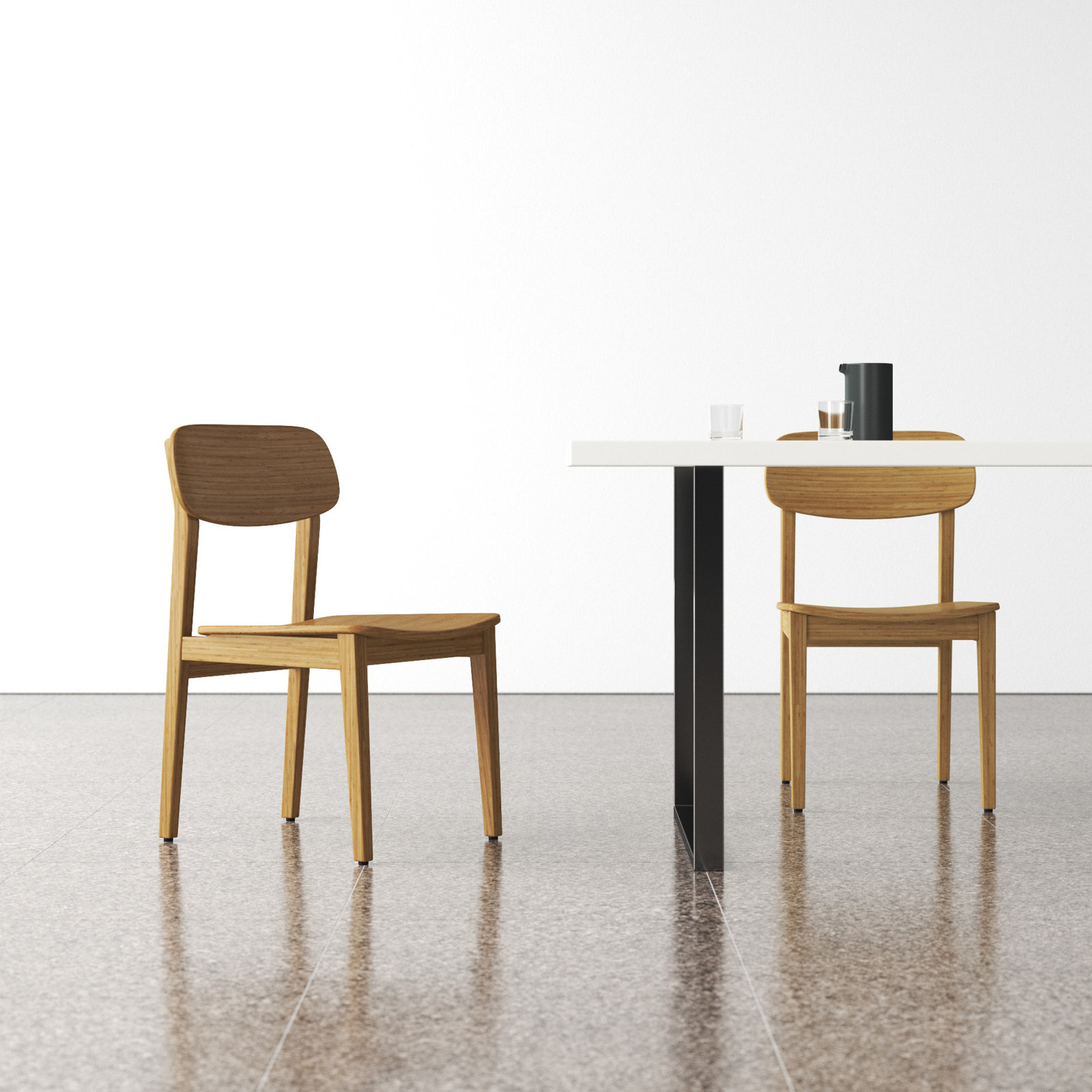 Lacey Side Chair, Caramelized