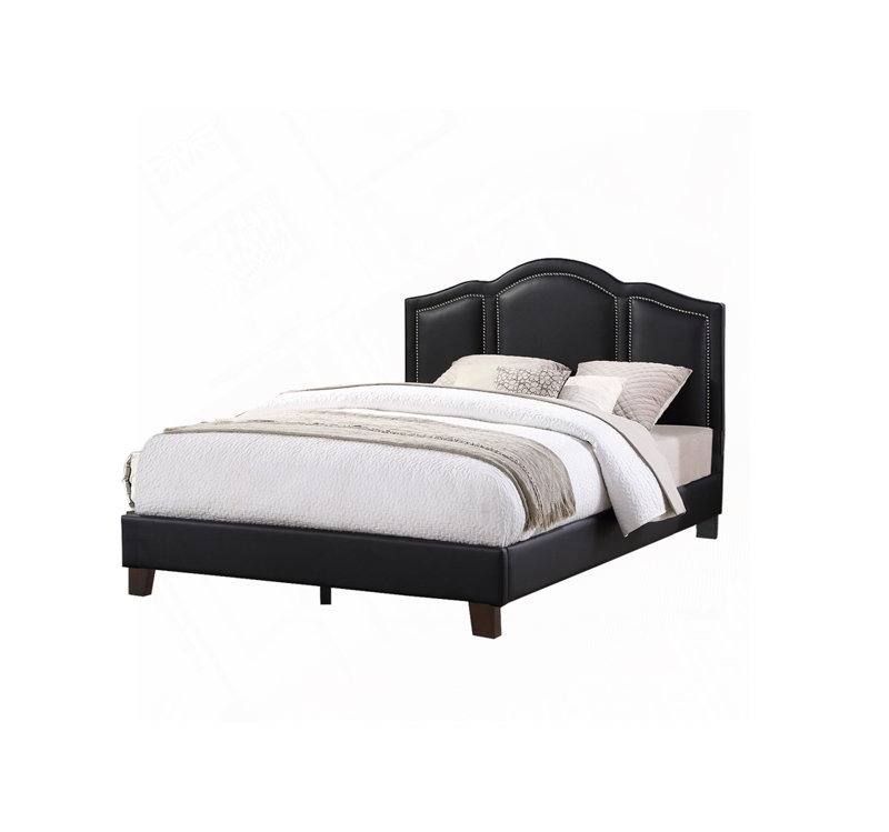 PU Leather Upholstered Bed, Full