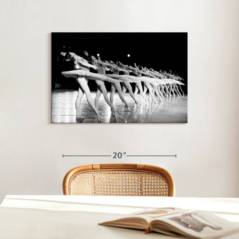 Danseuses synchronisées Enn, H 16 po x l 24 po