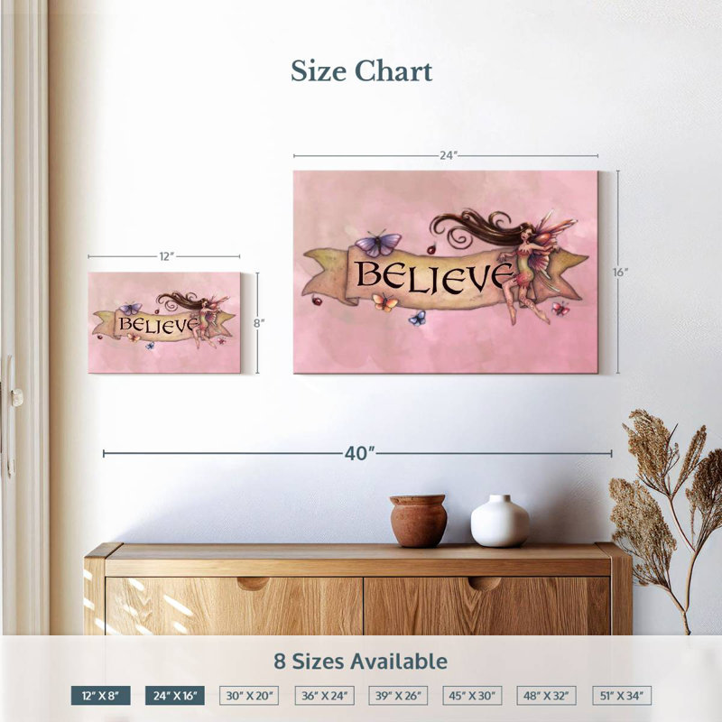 Tergel Believe Fairy, H 16 po x l 24 po