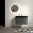 35.8'' Single Bathroom Vanity with Plastic Top