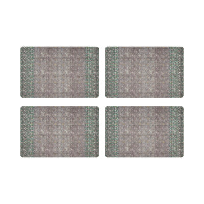 Iznik Pebbles 17.5" Vinyl Placemat